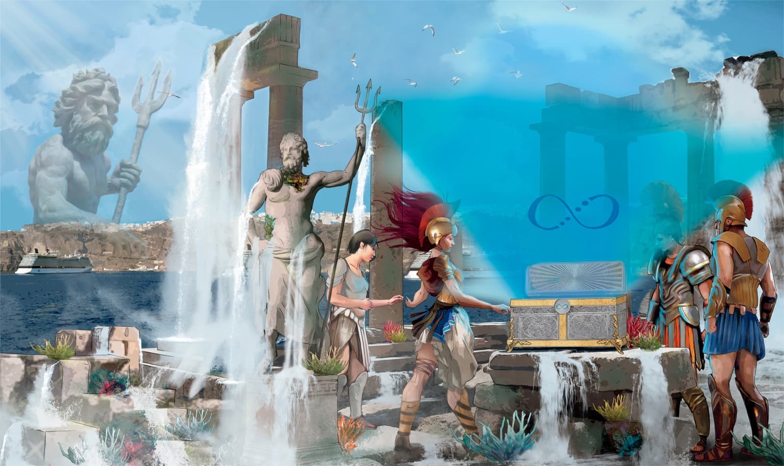 Poseidon resurrects Atlantis